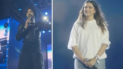 Deepika Padukone Makes Her First Public Appearance After Daughter Dua’s Birth at Diljit Dosanjh’s Concert