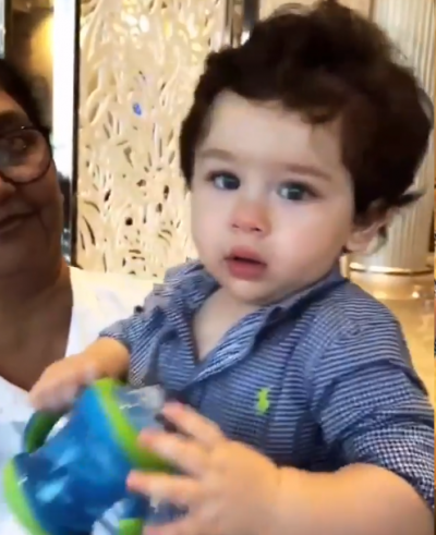 “Watch Taimur Ali Khan video: He is the cutest star kid ever!