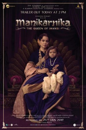 Check out Manikarnika's new Poster, Kangana Ranaut portrays the protective mother shade