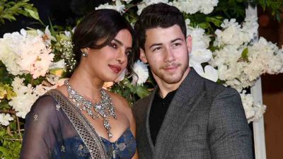Much awaited pics out -Priyanka Chopra, Nick Jonas look royal at their second reception
