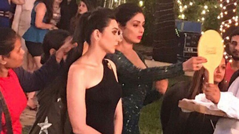 Karisma Kapoor shares throwback picture with iconic actress Sridevi from 'Zero' sets with touching note