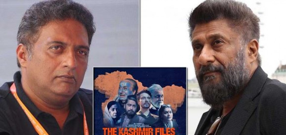 “Mr. Andhkaar Raj ..”, Vivek Agnihotri called Prakash Raj ‘Urban Naxal’ after his comment on The Kashmir files
