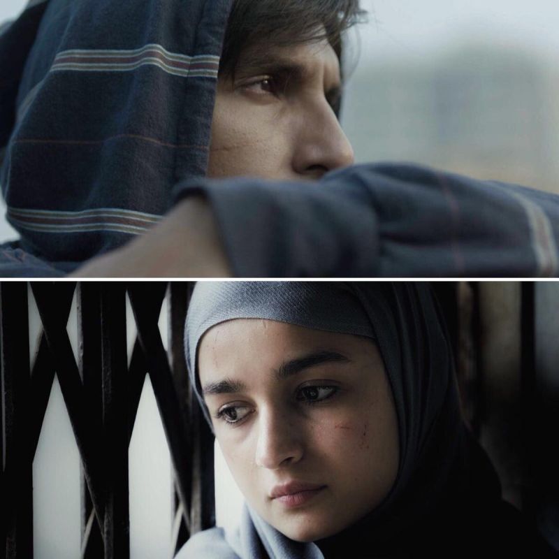 First look of Ranveer Singh and Alia Bhatt in the movie ‘Gully boy’ will melt your heart