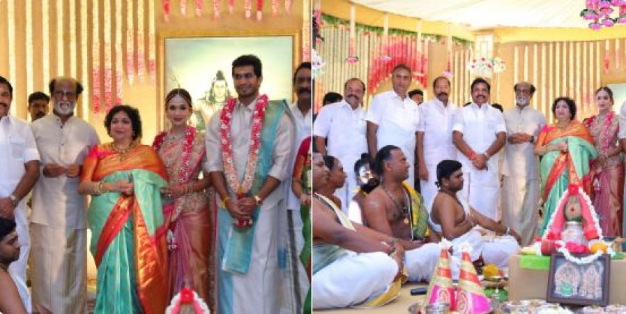 Soundarya Rajinikanth and Vishagan Vanangamudi Wedding: latest photos of couple and guests goes viral, see photos