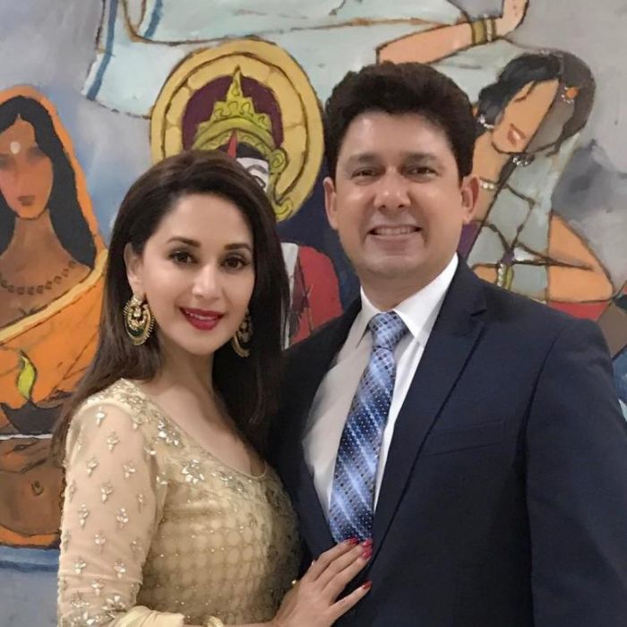 Madhuri Dixit Nene has wished her husband in most adorable way