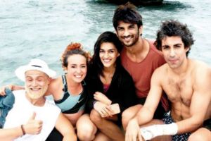 Sushant and Kriti wrapped up the shooting of Raabta with filming a song sequence