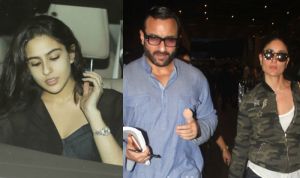 Saif rubbished the rumours of disagreement over Sara's career