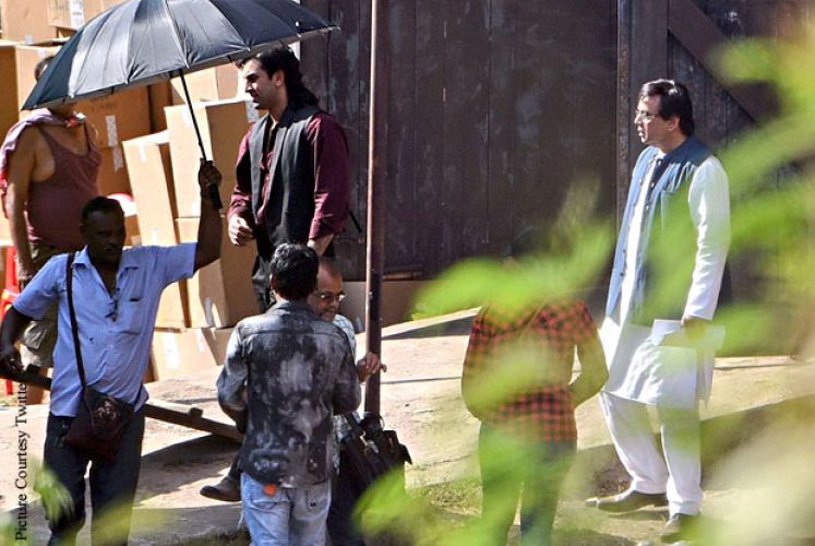 Ranbir Kapoor's look from Sanjay Dutt's biopic is leaked