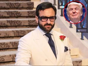 Saif Ali Khan's take on Donald Trump