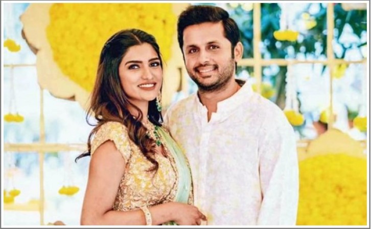 Tollywood Actor Nithiin celebrated his wife birthday, Check out here