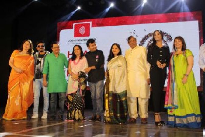 Sanjay Chhel, Ali ASgar, Poonam Pandey and Kunickaa Sadanand supports Josh foundation