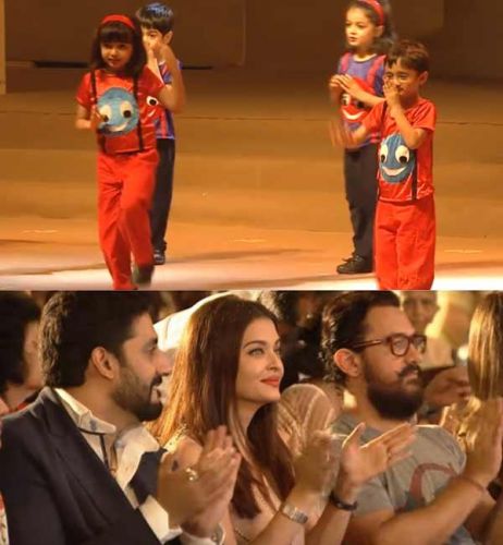 Aamir Khan and Aishwarya-Abhishek attended their kid's annual day