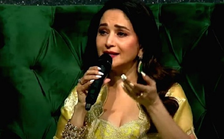 Madhuri Dixit opens a secret about 'Saajan' song