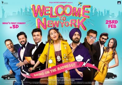 Poster Of Sonakshi Sinha, Diljit Dosanjh 'Welcome To New York' Is Here