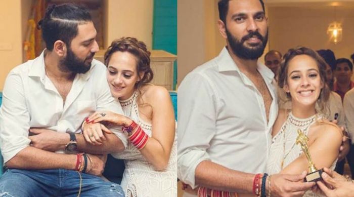 Hazel Keech's message for hubby Yuvraj is not to miss