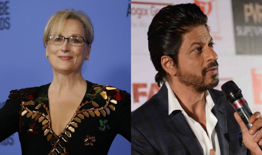 Meryl had the platform where people understood what she said, says Shahrukh Khan