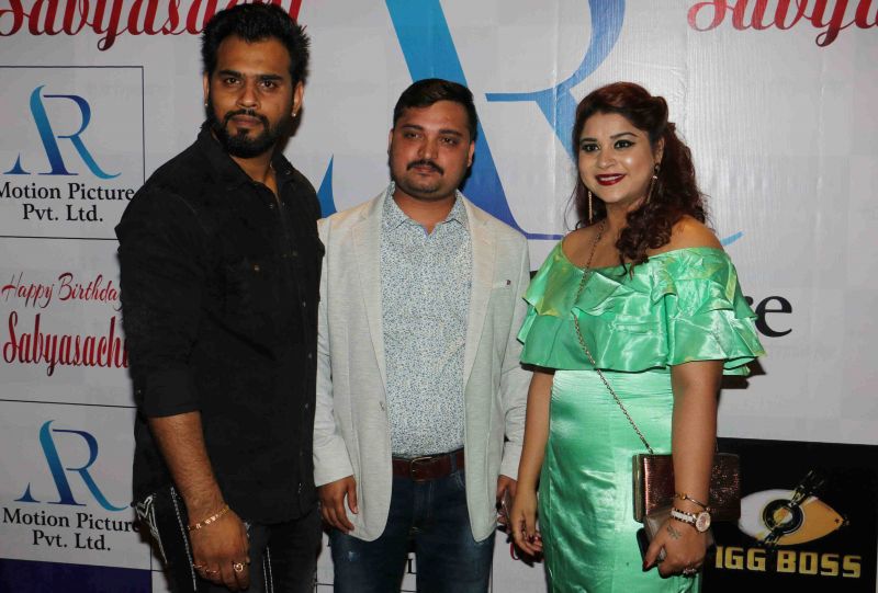 AR Motion Pictures and Kantha Entertainment hosted a birthday bash for Bigg Boss 11 contestant Sabyasachi Satpathy