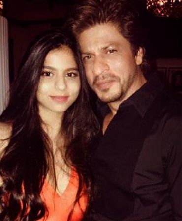Suhana had a dimple so she looked like me, says the dotting father Shahrukh Khan