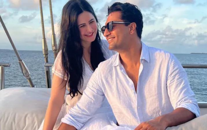 Katrina Kaif  and Vicky Kaushal‘s adorable pic from the Maldives