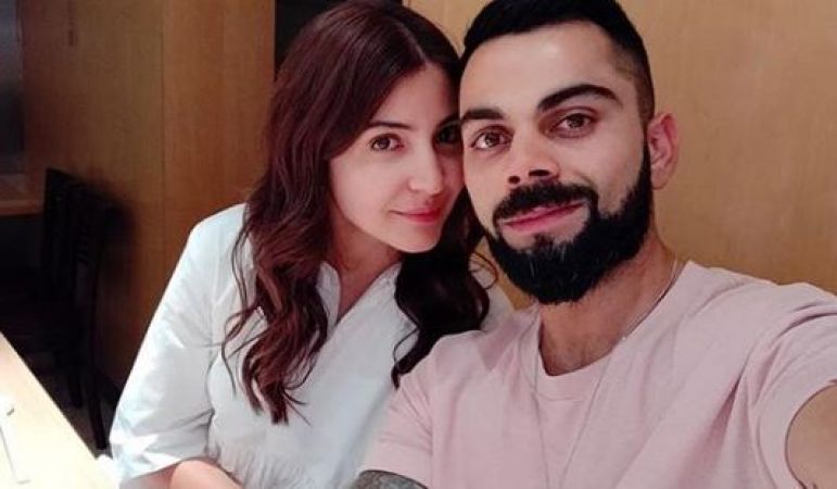 Virat shares a meal with his bestest Anushka