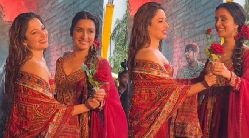 Tamannaah Bhatia and Shraddha Kapoor's Bond Steals the Spotlight at 'Aaj Ki Raat' Music Launch