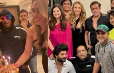 Salman Khan joined rumored girlfriend, Lulia for her Birthday Bash