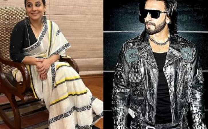 Vidhya Balan reacts to Ranveer Singh's photoshoot, what has he done...