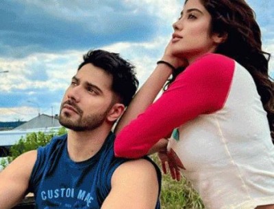 Here is why Janhvi pens a Thankyou note to Varun Dhawan