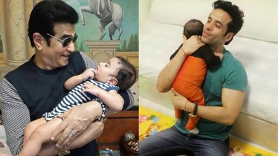 Tusshar Kapoor was ecstatic for the birthday of son Laksshya