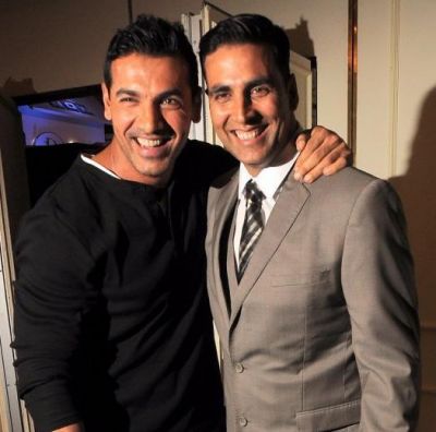 All the best to my co-producer wishes John Abraham to Akshay Kumar