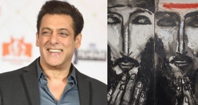 Bollywood Star Salman Khan Launches First Artwork 'Unity 1' for Sale