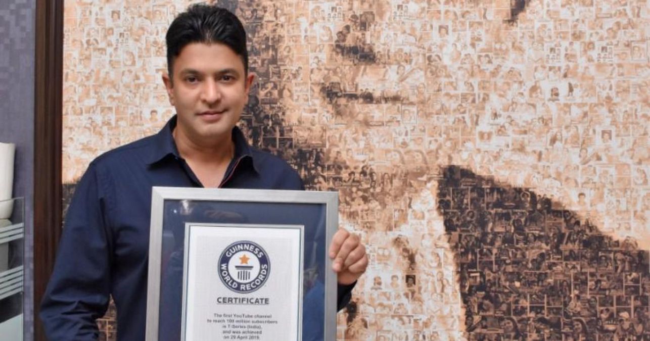 Indian entertainment industry gets world identity as Bhushan Kumar gets this award!