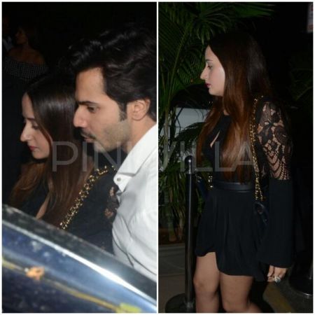 Varun spotted on a dinner date with girlfriend Natasha Dalal