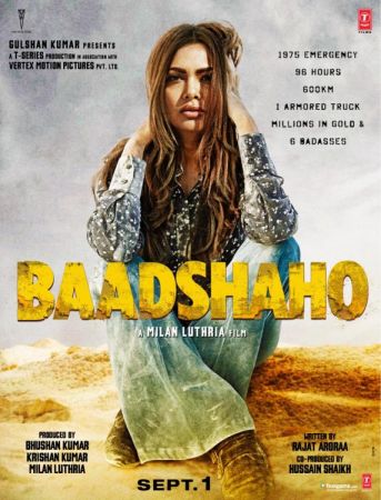 Esha Gupta looks Badass Bombshell in the latest poster of Baadshaho