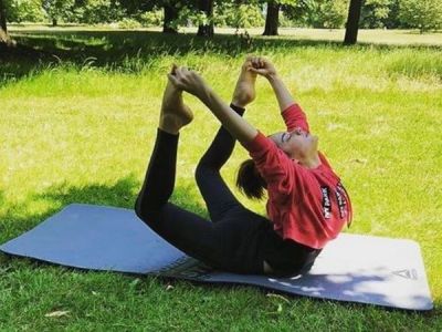 Queen of B-twon Kangana celebrates 4th International Yoga Day in London