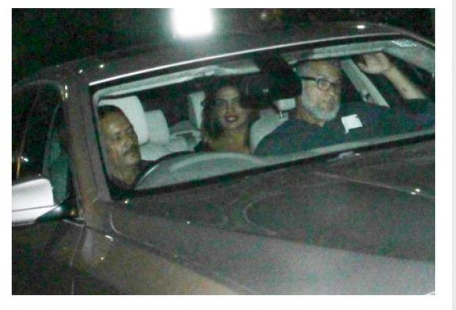 Priyanka Chopra and Nick Jonas spotted at  Mumbai airport