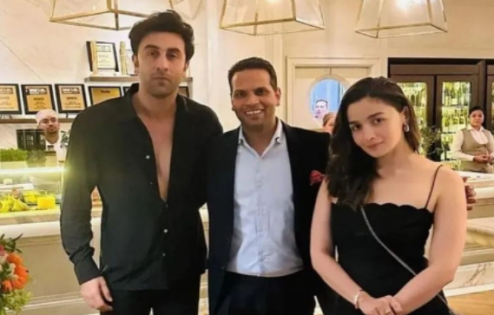 Alia Bhatt and Ranbir Kapoor twin in black