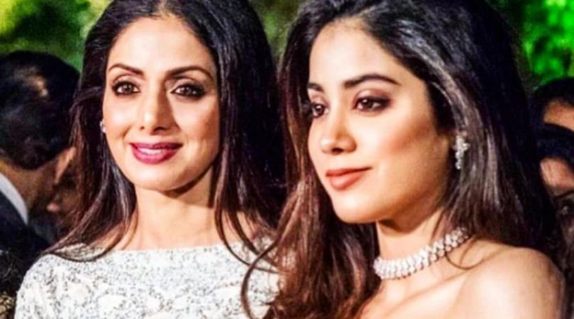 Jahnavi did this in her first film which Sridevi didn't do in her acting career