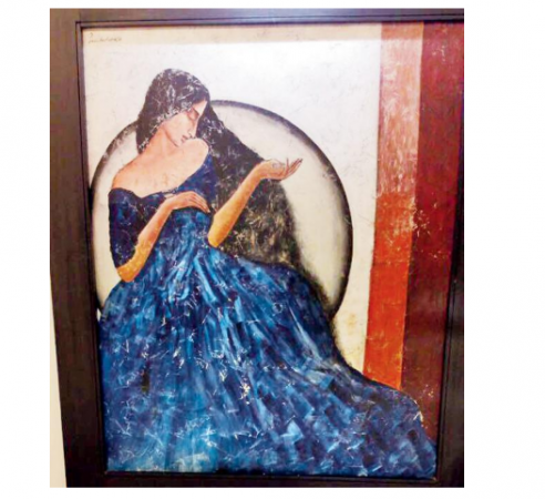 Watch: Sridevi painted this portrait for Sonam Kapoor