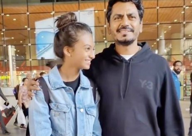 Video!! Nawazuddin Siddiqui allegedly abandons his children, his daughter seen crying inconsolably