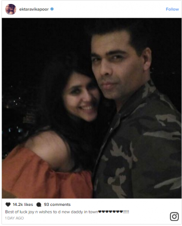 Bollywood congratulates Karan Johar to be the new daddy