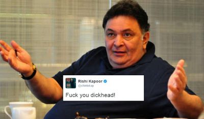 Rishi Kapoor sent an abusive message to woman on Twitter