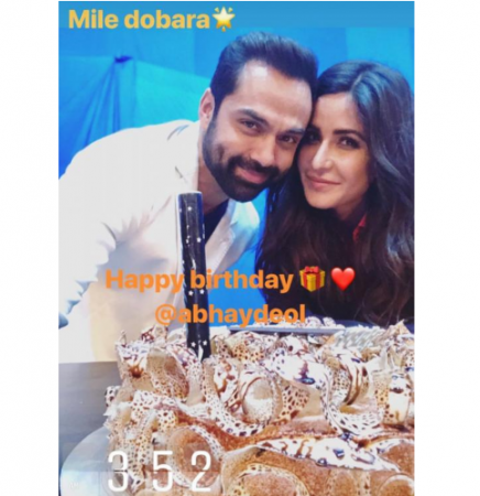 Katrina Kaif shared a beautiful selfie with Abhay Deol on his birthday