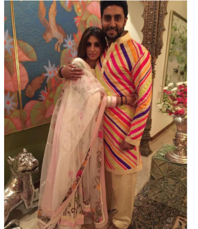 Abhishek Bachchan shares a lovable photo with sister Shweta Bachchan on her birthday