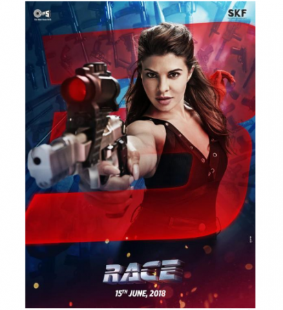 Jacqueline Fernandez enthralled everyone in the new poster of 'Race 3'