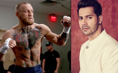 Varun Dhawan is 'happy and sad' with Conor McGregor's retirement