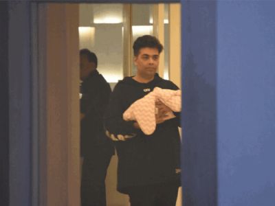 Karan Johar brings his babies home