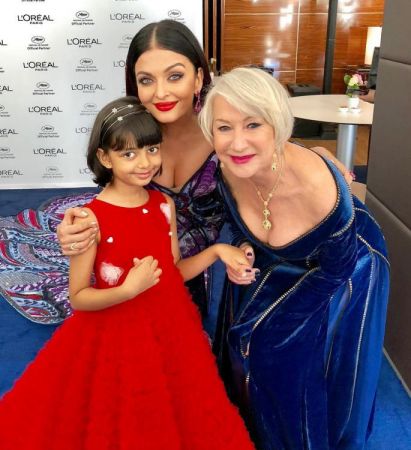 Cannes 2018: Aish, Aaradhya an Oscar star Helen Mirren pose candid pic