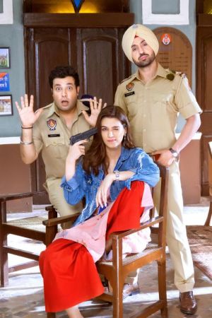 Arjun Patiala First Look Revealed: Diljit Dosanjh with Kriti Sanon looks intrigued