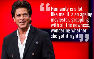 Some more excerpts of Shah Rukh Khan from TED talks